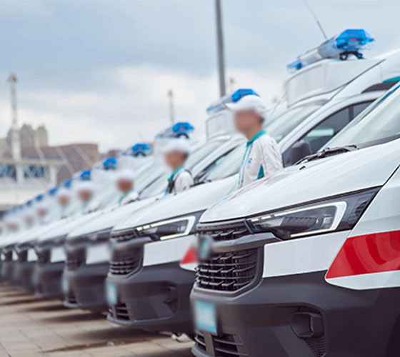 屏边服务车队展示